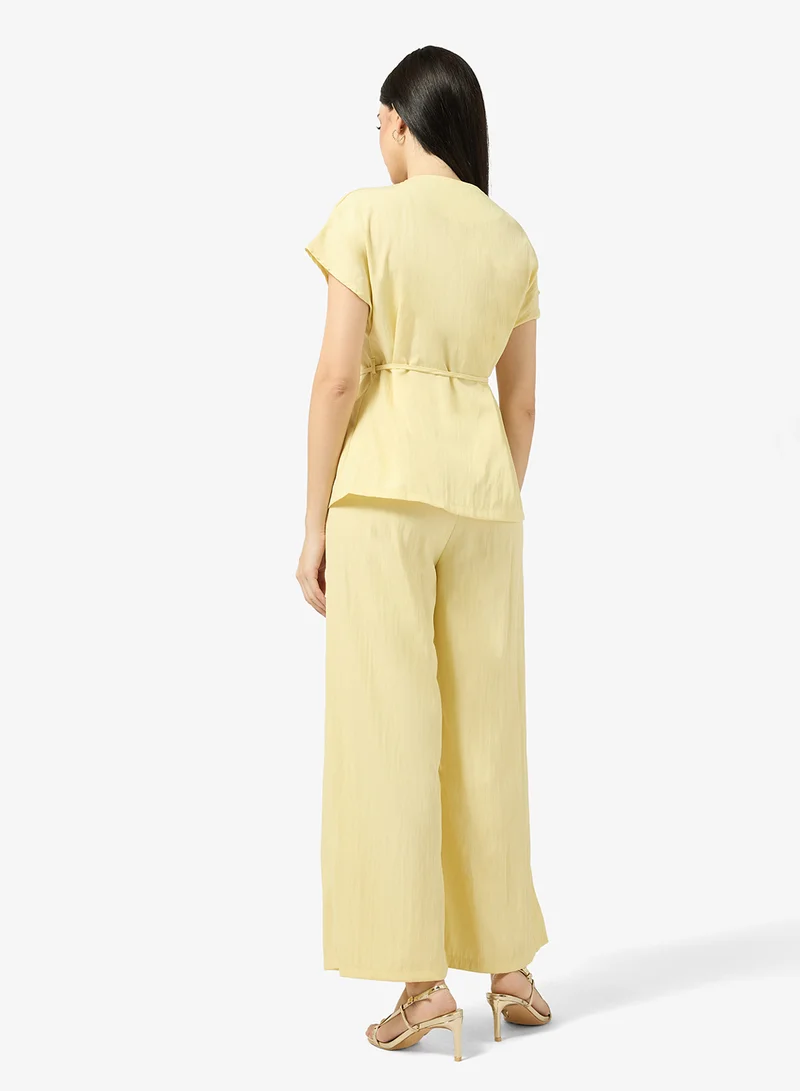 ايلا Wrap Top & Pant Set